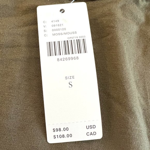 Daily Practice by Anthropologie Sleeveless Side-Ruched Dress NWT - Picture 11 of 12